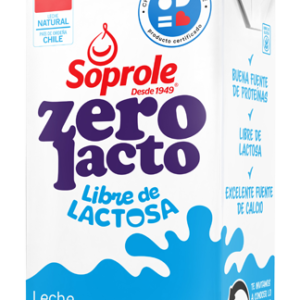Leche Semidescremada Zerolacto Soprole